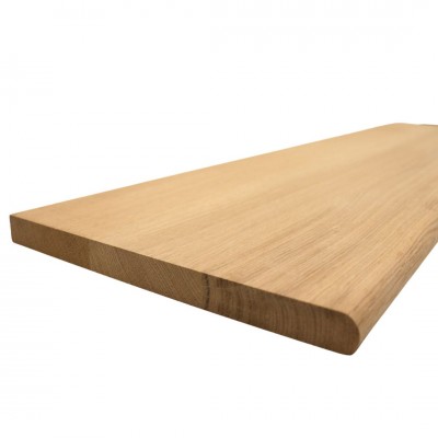 Oak 3 Part Solid Tread 1.0m x 22mm x 270mm No Groove